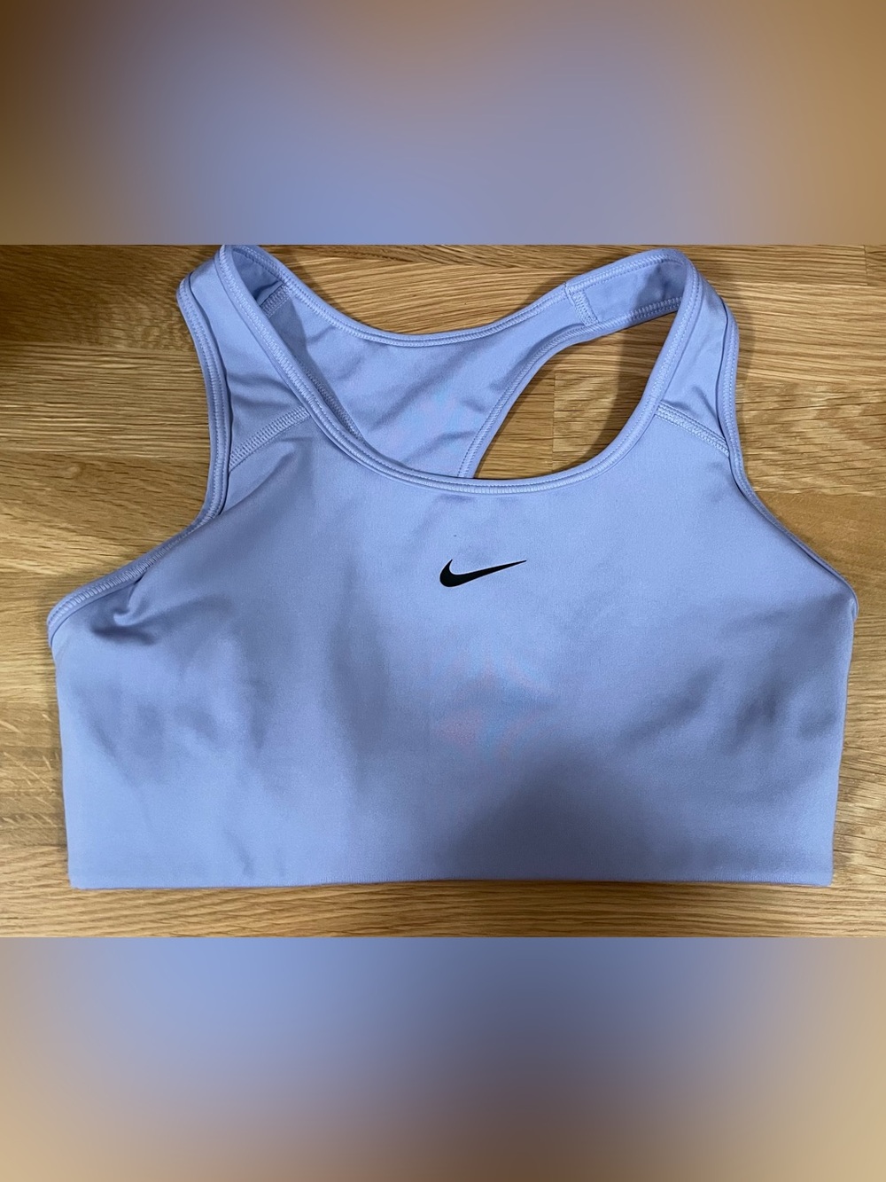 Nike Dri-Fit Light Purple Swoosh Sports Bra